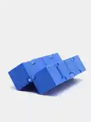 Синий игрушка-антистресс Infinity Cube кубик-трансформер бесконечный конструктор