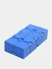 Синий игрушка-антистресс Infinity Cube кубик-трансформер бесконечный конструктор