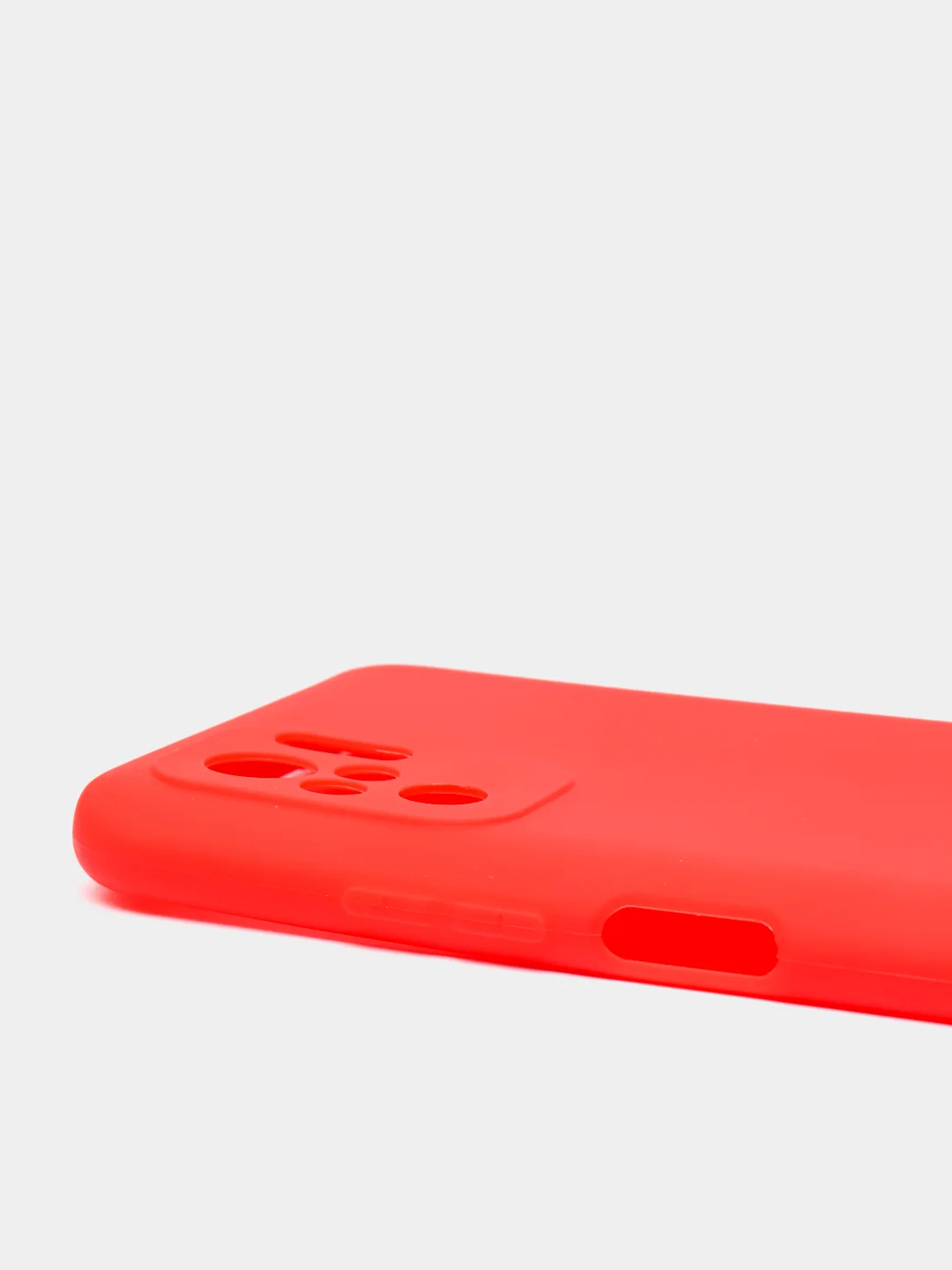 Красный чехол Xiaomi Redmi Note 10 / Note 10s, силиконовый
