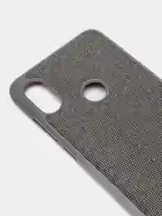 Серый чехол джинсовый Xiaomi Redmi Note 3 / Note 4 / 4X / 5 / 5 Pro / 5A / 5A Prime / Note 6