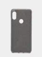 Серый чехол джинсовый Xiaomi Redmi Note 3 / Note 4 / 4X / 5 / 5 Pro / 5A / 5A Prime / Note 6