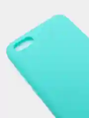 Бирюзовый чехол силиконовый на Honor 7A/7А Prime/Хонор 7S/Huawei Y5 2018/Y5 Lite/Хонор 7А