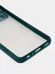Зеленый чехол с защитой для камеры шторкой на Самсунг Samsung А12 А22 А32 А51 А52 А71 А72