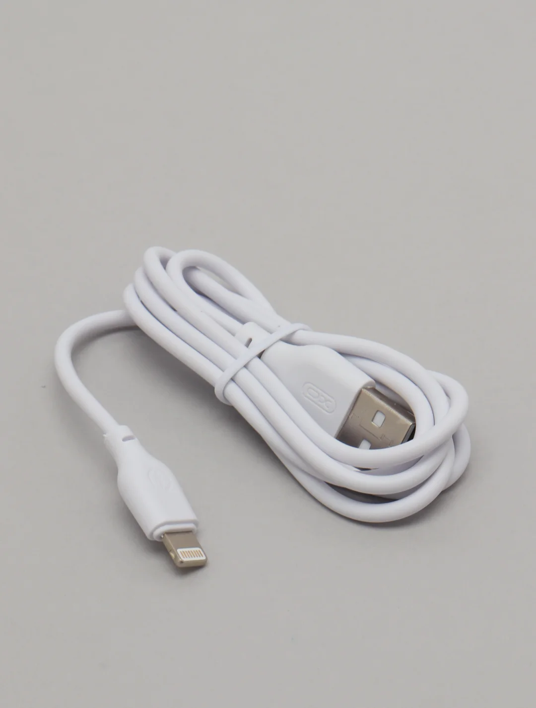 Белый быстрая зарядка для Apple 2.4А 12Вт, 2USB и кабель