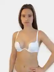Белый бюстгальтер