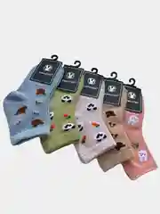 Носки детские, хлопковые, с принтом