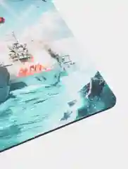 Игровой коврик для компьютерной мыши World of Warships, 200 х 240 мм