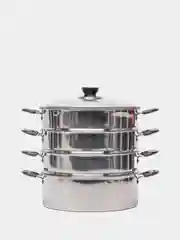 Серебряный мантоварка Sakura SA-673, 16,5 л, 26 см
