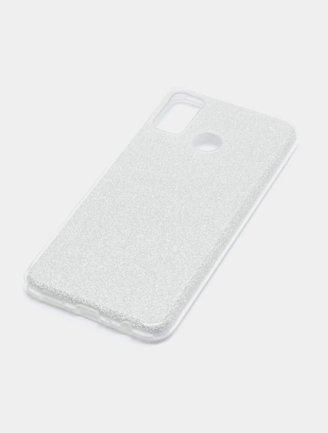 Серебряный чехол для Huawei Honor P40 Lite, P40 Lite E/9C, 9A, 30, 30S, 20, 10X Lite, Блеск