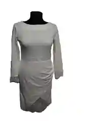 Молочный женское платье