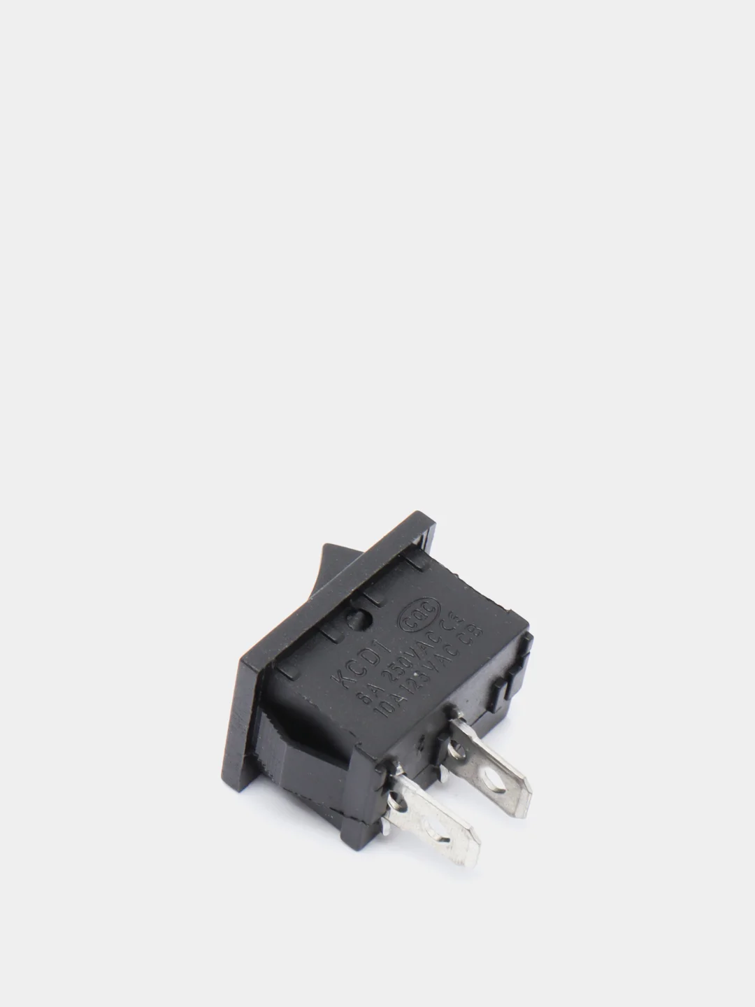 Переключатель KCD1-101-C1-B/2P on-off (6A 250VAC) (5 штук)