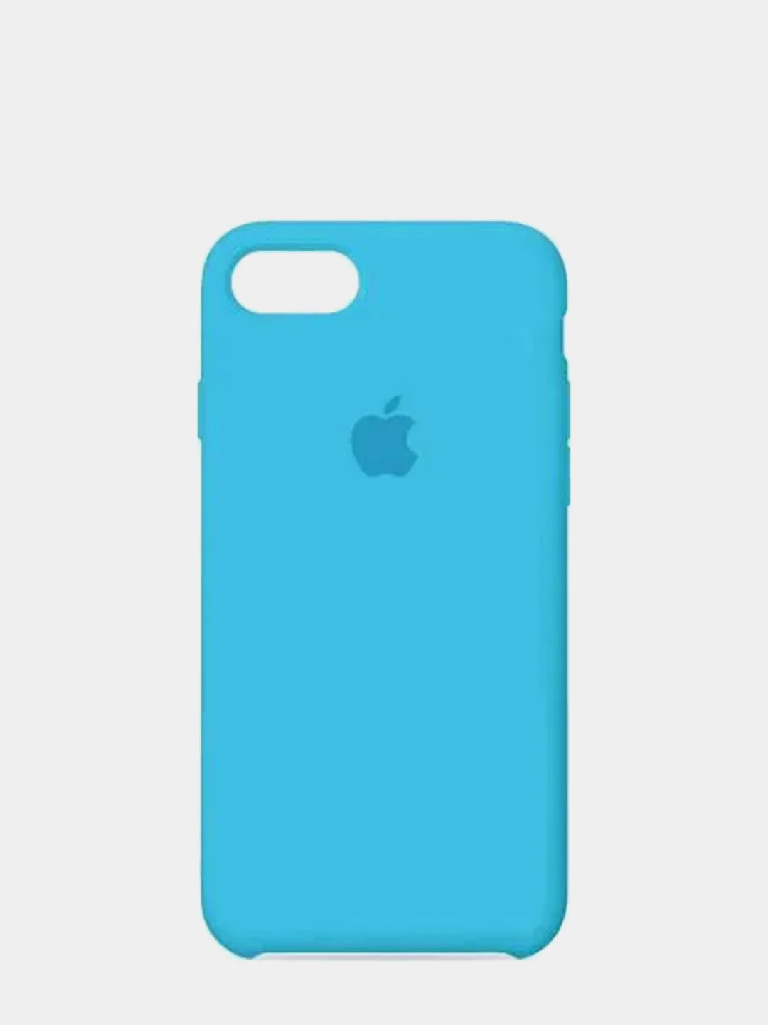 Голубой чехол Silicon Case для iPhone 7/8