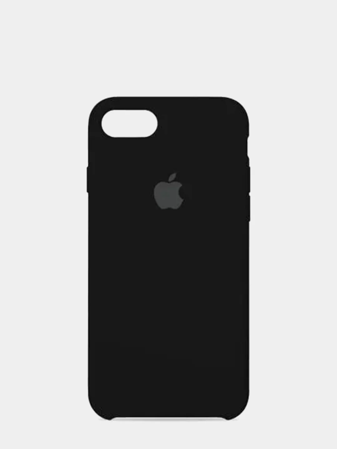 Черный чехол Silicon Case для iPhone 7/8