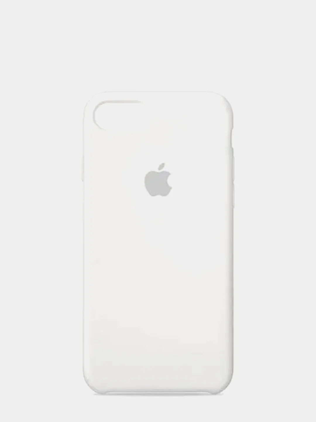 Белый чехол Silicon Case для iPhone 7/8
