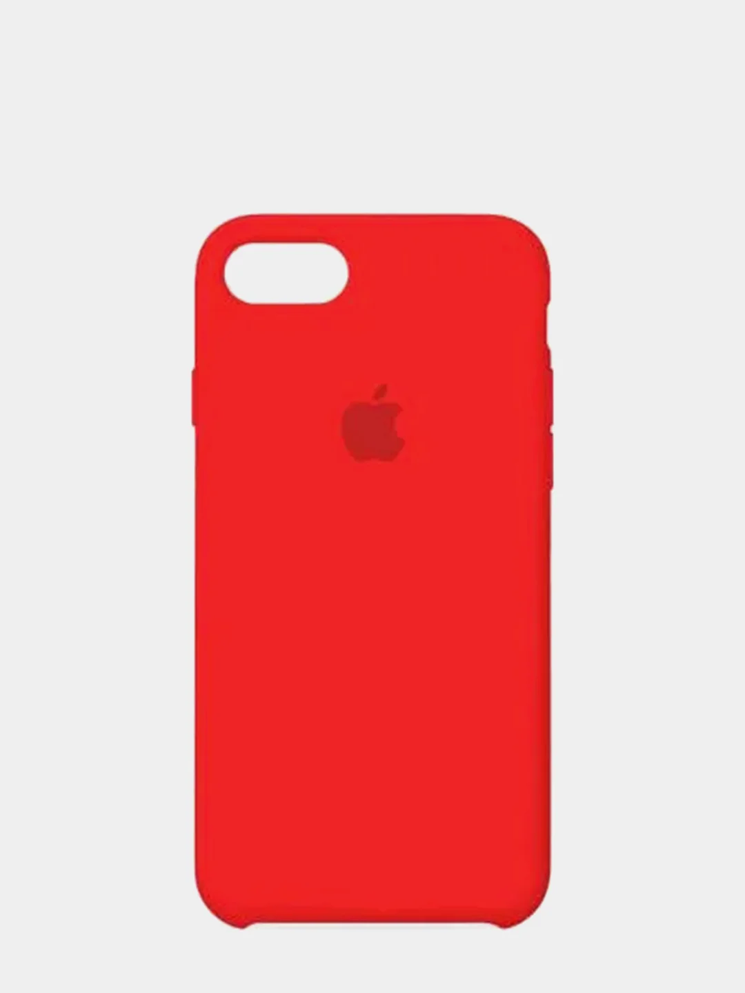 Красный чехол Silicon Case для iPhone 7/8