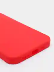 Красный чехол iPhone 11 14 13 12 Pro Mini Plus XR 7 8 SE 2020 силиконовый (Айфон ХР Про Мини Плюс)