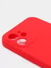 Красный чехол iPhone 11 14 13 12 Pro Mini Plus XR 7 8 SE 2020 силиконовый (Айфон ХР Про Мини Плюс)