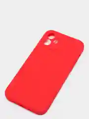 Красный чехол iPhone 11 14 13 12 Pro Mini Plus XR 7 8 SE 2020 силиконовый (Айфон ХР Про Мини Плюс)