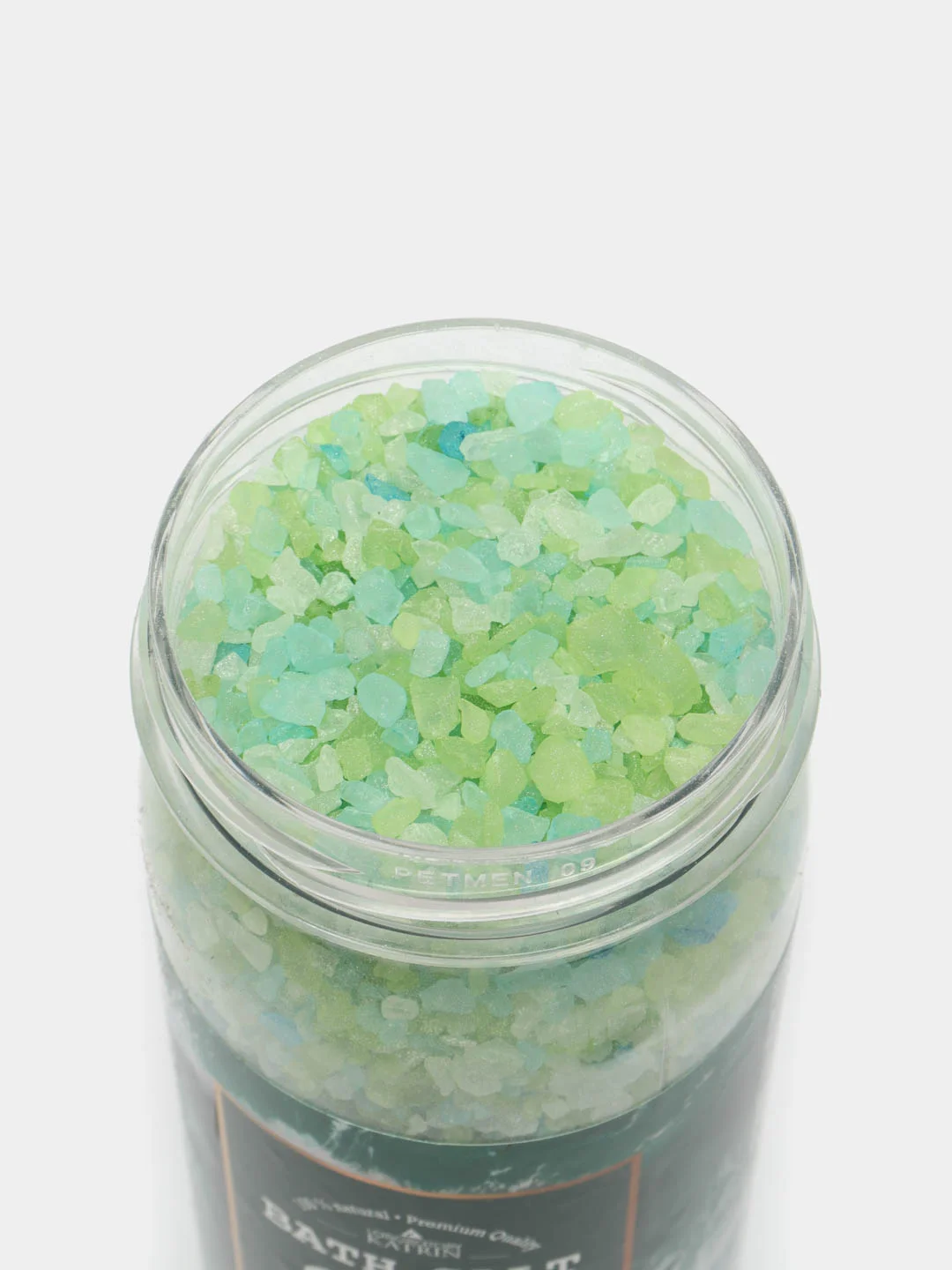 Бирюзовый морская и магниевая соль для ванн 700г мерцающая Ocean spa Подарок на новый год женщине