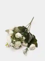 Белый ранункулюсы искусственные цветы, растения, пионы, камелии, розы, букет