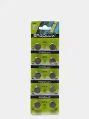 Батарейки Ergolux AG13 (LR44, L1154, A76, G13, 357, 303, SR44, V13GA) для игрушек