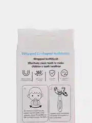 Розовый u-образная детская зубная щетка