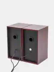 Вишнёвый колонки для компьютера и ноутбука Perfeo Cabinet