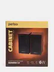 Вишнёвый колонки для компьютера и ноутбука Perfeo Cabinet