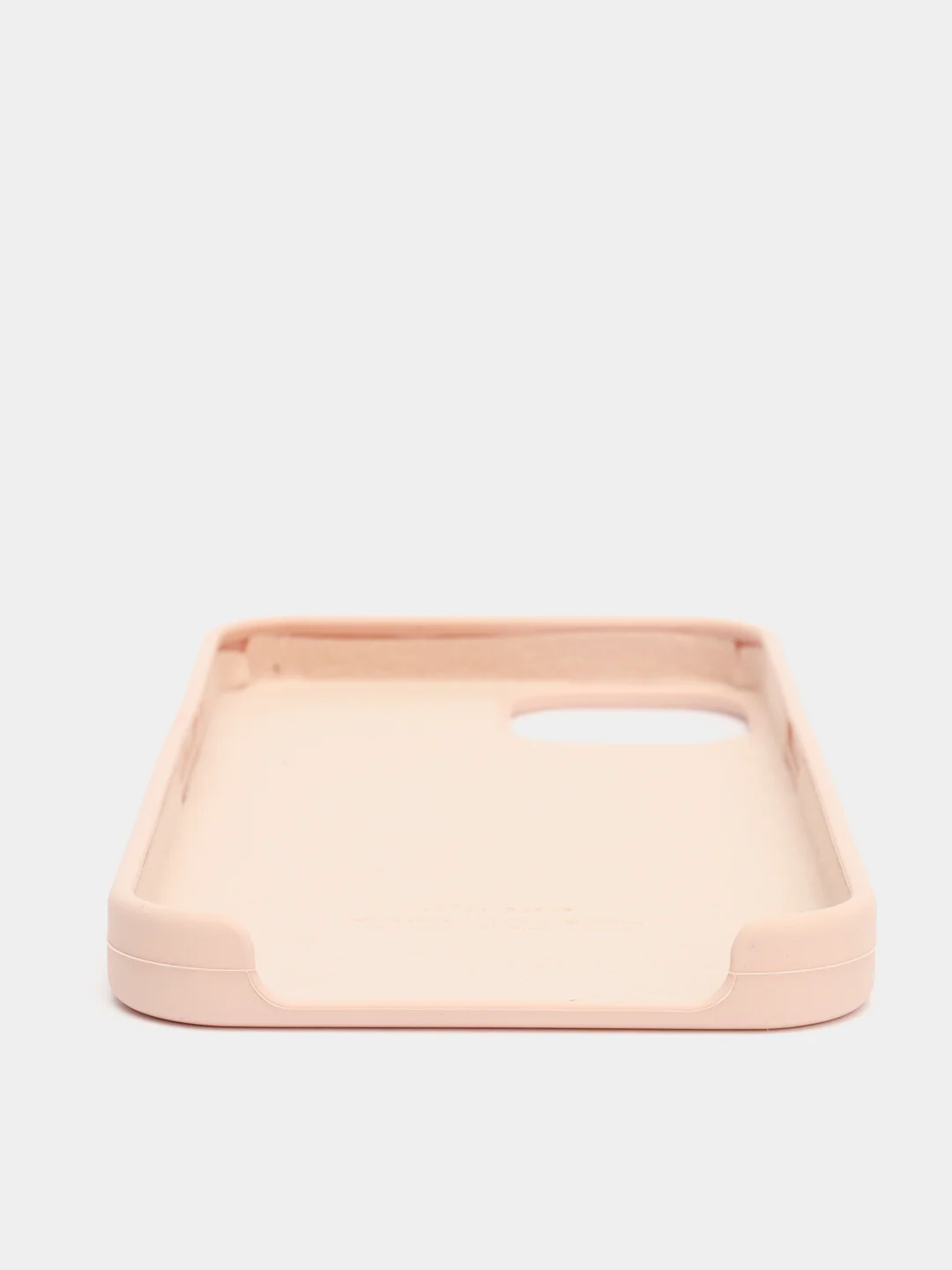 Кремовый чехол Silicone Case для iPhone 13 / 13 Pro / 13 Pro Max с открытым низом