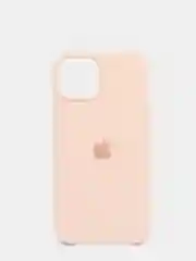 Кремовый чехол Silicone Case для iPhone 13 / 13 Pro / 13 Pro Max с открытым низом