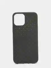 Чехол Apple iPhone 11, 11 Pro, 12 mini, 12, 12 Pro, 12 Pro Max плетеный силиконовый