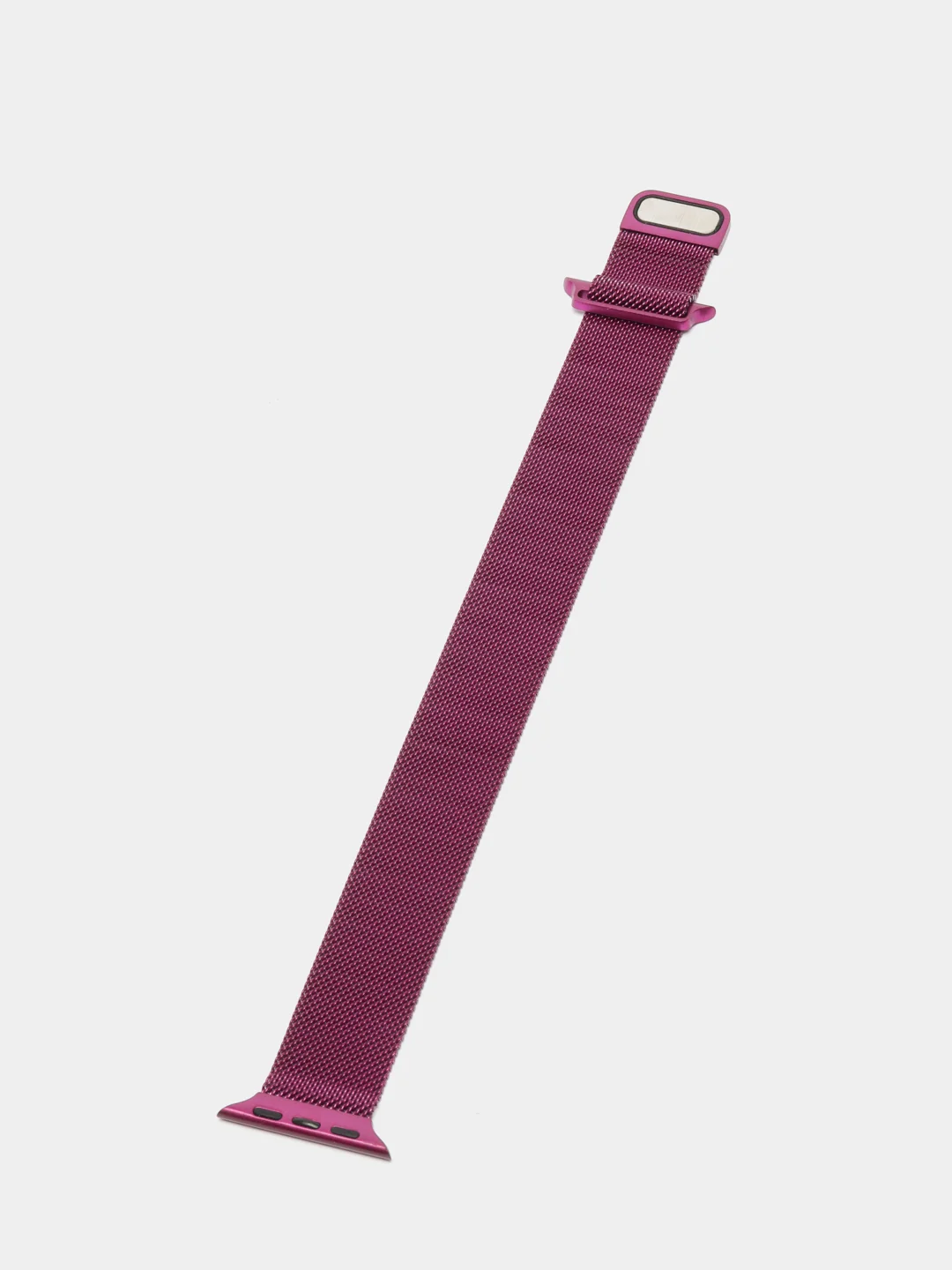 Пурпурный ремешок для Apple Watch "Миланская петля", металлический