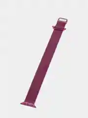 Пурпурный ремешок для Apple Watch "Миланская петля", металлический