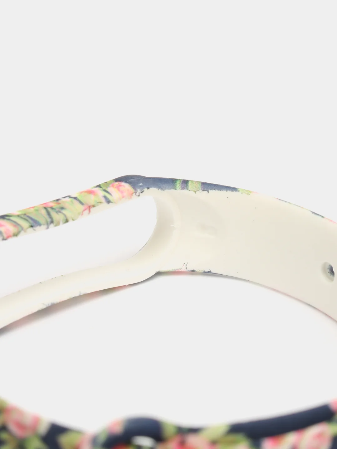 Синий меланж ремешки для Xiaomi Mi Band 5 с рисунком