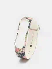 Синий меланж ремешки для Xiaomi Mi Band 5 с рисунком