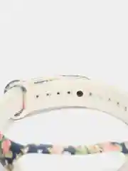 Синий меланж ремешки для Xiaomi Mi Band 5 с рисунком