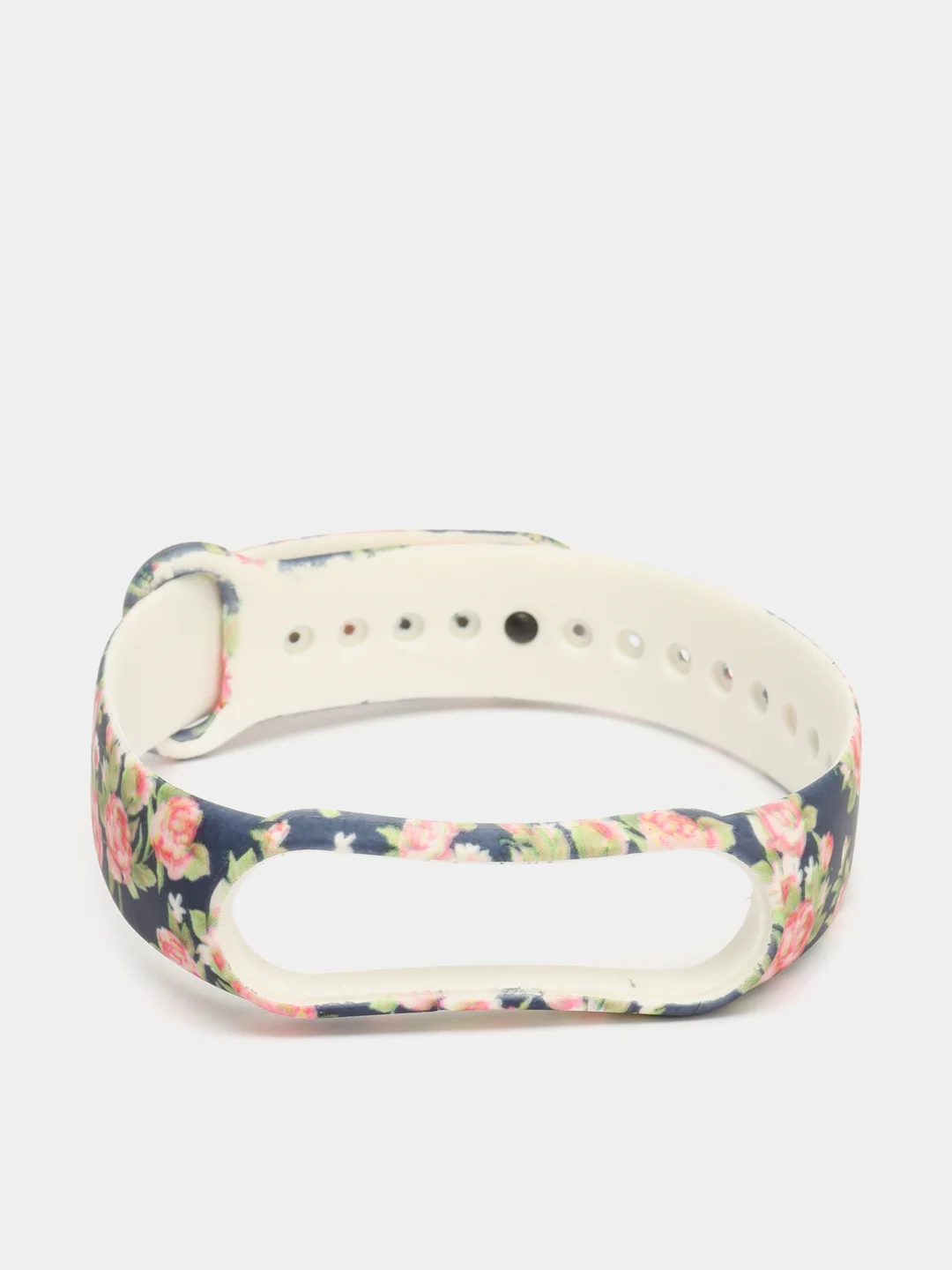 Синий меланж ремешки для Xiaomi Mi Band 5 с рисунком