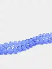Серый металлик бусины рондели, граненые, стеклянные