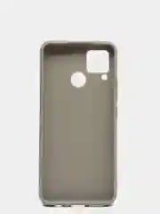Серый чехол для Realme C15 силиконовый