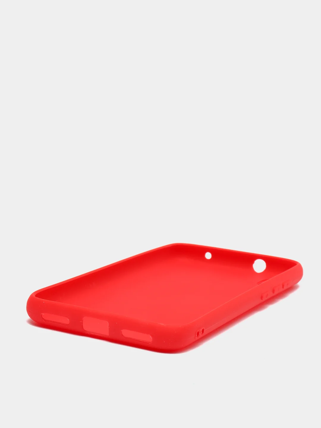 Красный чехол Xiaomi Redmi 7A силиконовый цветной матовый (Сяоми Редми 7А)
