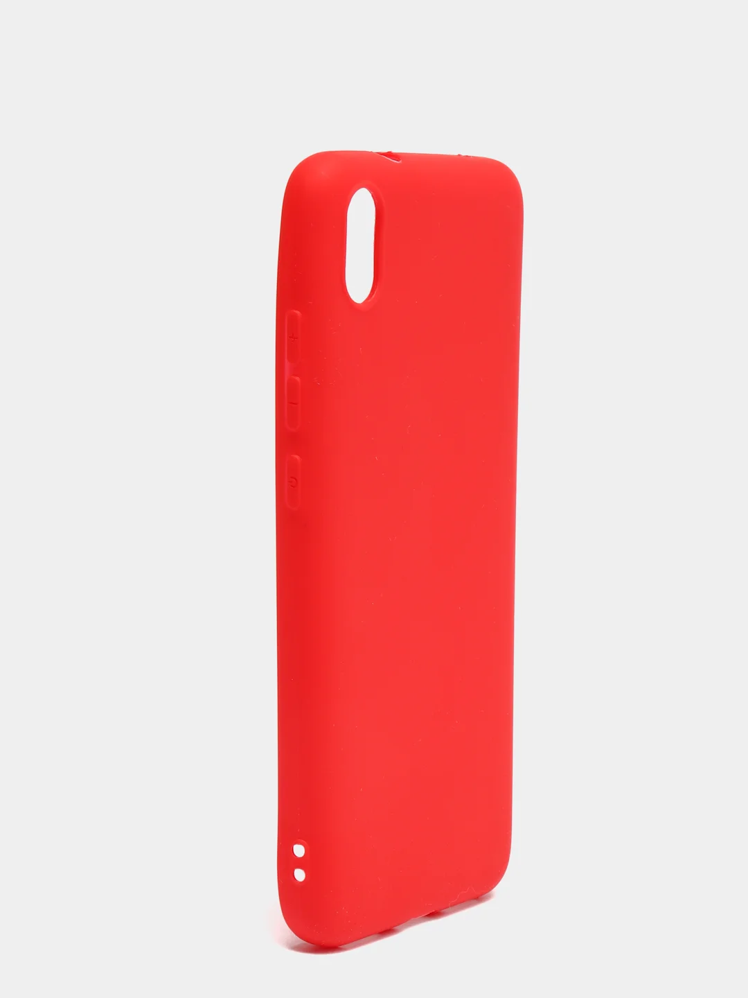 Красный чехол Xiaomi Redmi 7A силиконовый цветной матовый (Сяоми Редми 7А)