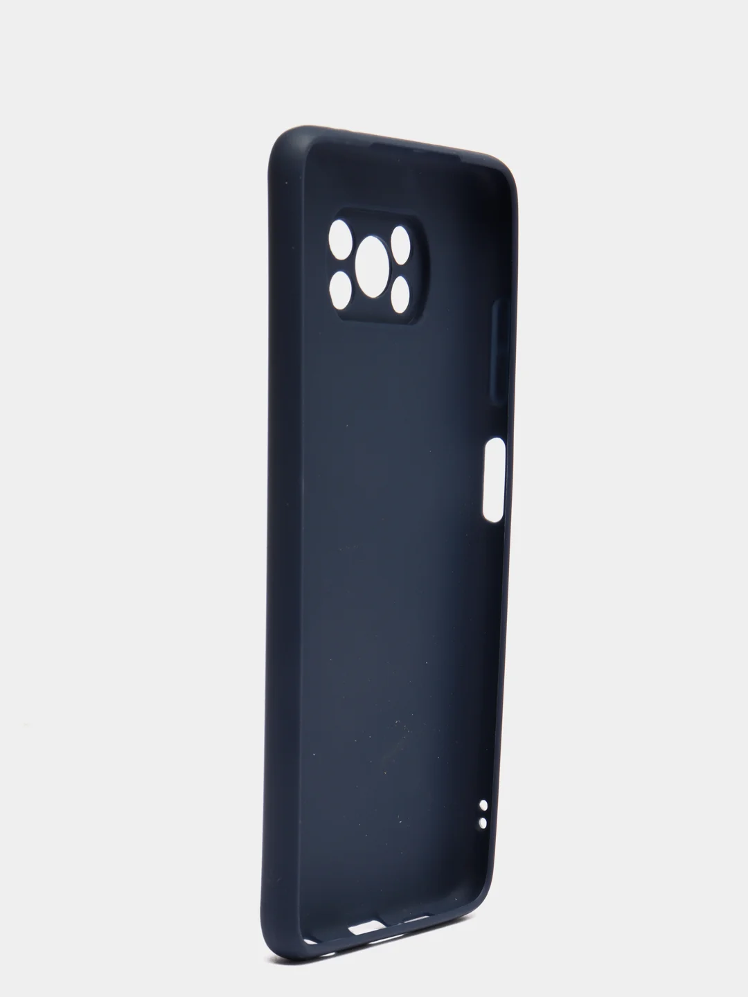 Темно-синий чехол Xiaomi Poco X3 NFC / Poco X3 Pro, силиконовый