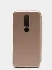 Золотой чехол-книжка для Nokia 3.2 / 4.2 / 2.3 / 3.1 / 7.1