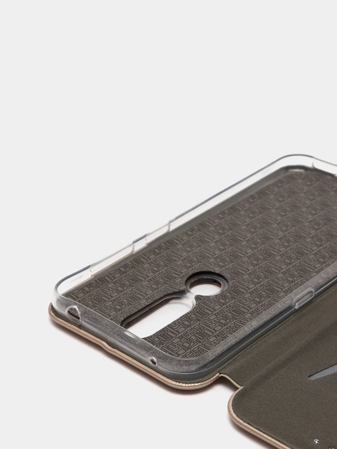 Золотой чехол-книжка для Nokia 3.2 / 4.2 / 2.3 / 3.1 / 7.1