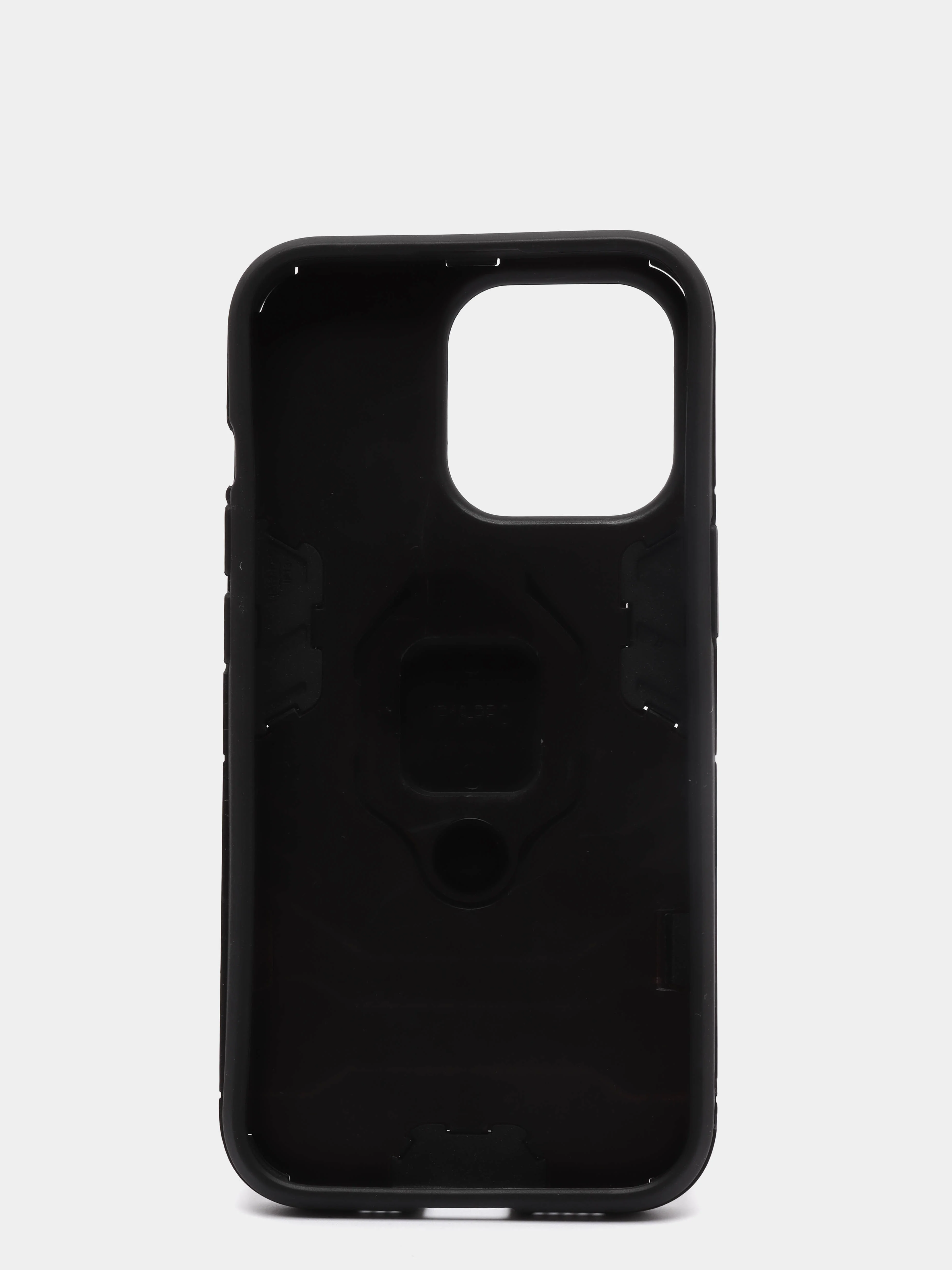 Черный чехол противоударный с кольцом-держателем на Apple iPhone 13 Pro (Айфон 13 Про)