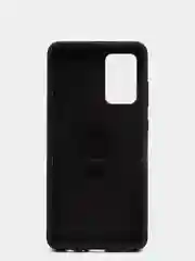 Черный чехол противоударный с кольцом-держателем на Samsung Galaxy A72 (Самсунг Галакси А72)