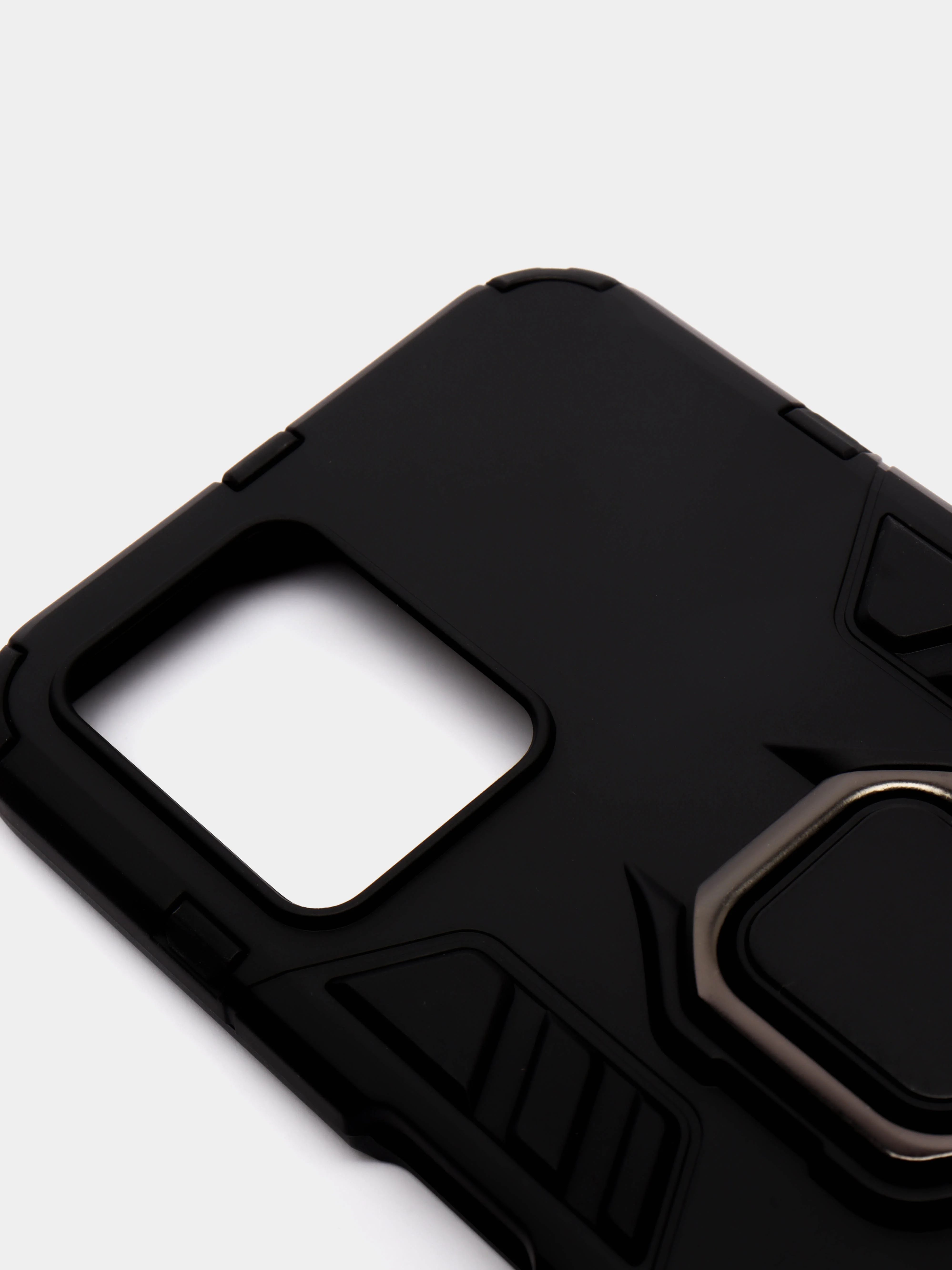 Черный чехол противоударный на Realme Narzo 50 4G и Realme 8i (Реалми Нарзо 50 и Реалми 8i)