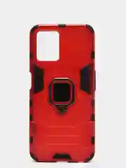 Красный чехол противоударный на Realme Narzo 50 4G и Realme 8i (Реалми Нарзо 50 и Реалми 8i)