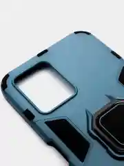 Синий меланж чехол противоударный на Realme Narzo 50 4G и Realme 8i (Реалми Нарзо 50 и Реалми 8i)