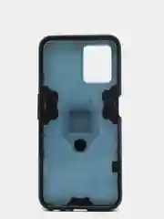 Синий меланж чехол противоударный на Realme Narzo 50 4G и Realme 8i (Реалми Нарзо 50 и Реалми 8i)
